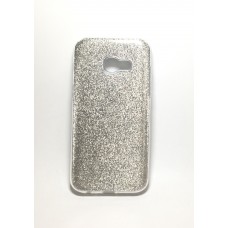 Samsung A520/A5 2017 Glitter TPU - ezüst