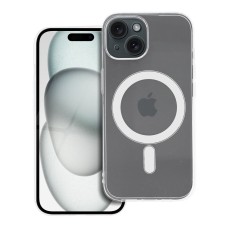 Apple iPhone 15 Clear Case Magsafe hátlap - átlátszó