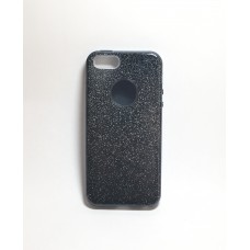 Apple iPhone 6/6S Glitter TPU - fekete
