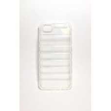 Apple iPhone 6/6S Stripe szilikon hátlap - áttetsző