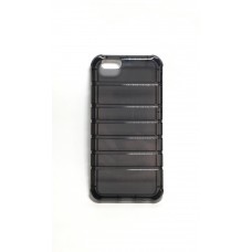 Apple iPhone 6/6S Stripe szilikon hátlap - fekete