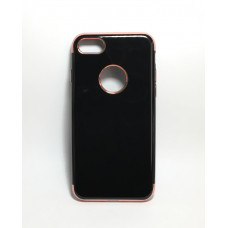 Apple iPhone 7 Plus/8 Plus Black Series Szilikon - rose gold Apple iPhone 7 Plus/8 Plus Black Series Szilikon - rose gold