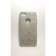 Apple iPhone 7/8 Glitter TPU - Ezüst