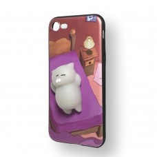 Apple iPhone 7/8 Squishy 3D nyomkodós tok - design 3