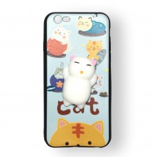 Apple iPhone 6/6S Squishy 3D nyomkodós tok - design 4