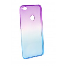 Huawei P9 Lite 2017 Ombre szilikon hátlap - lila-kék