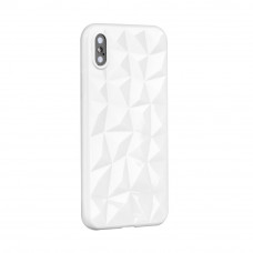 Apple iPhone XR Prism szilikon hátlap - fehér