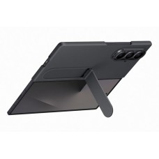 Samsung Galaxy Z Fold 7 gyári szilikon tok szíjjal - fekete