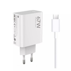 Xiaomi USB - Type-C gyors hálózati töltő 67W - fehér
